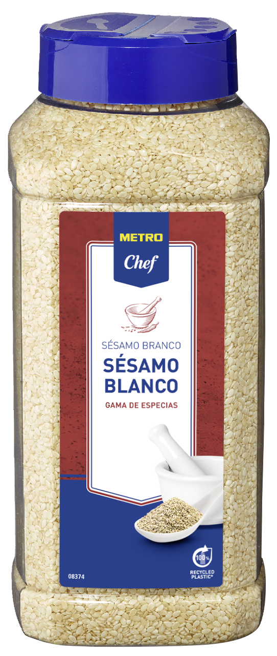 METRO Chef sésamo blanco semillas frasco 580 g