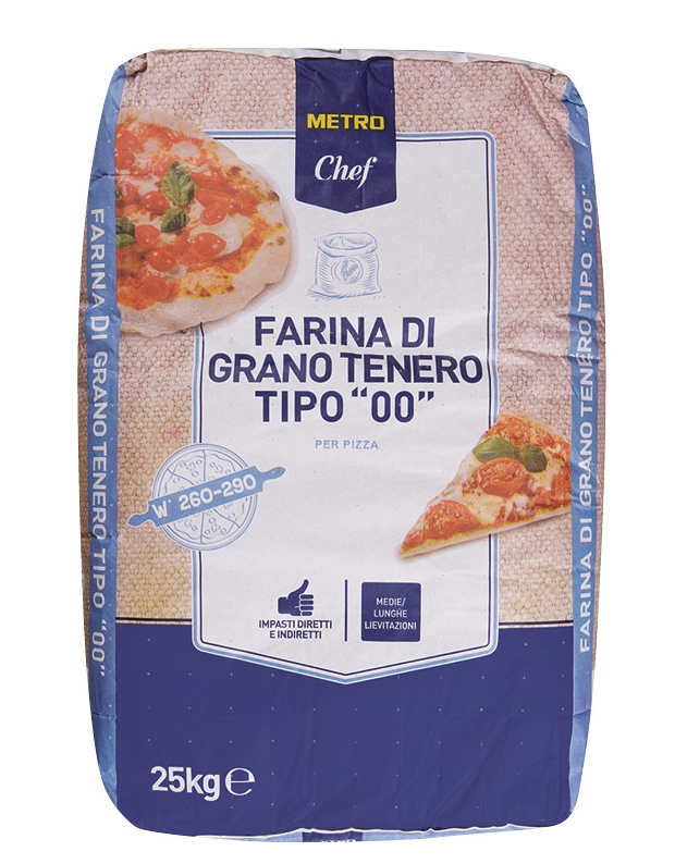 METRO Chef harina 00 W260-290 saco 25 kg