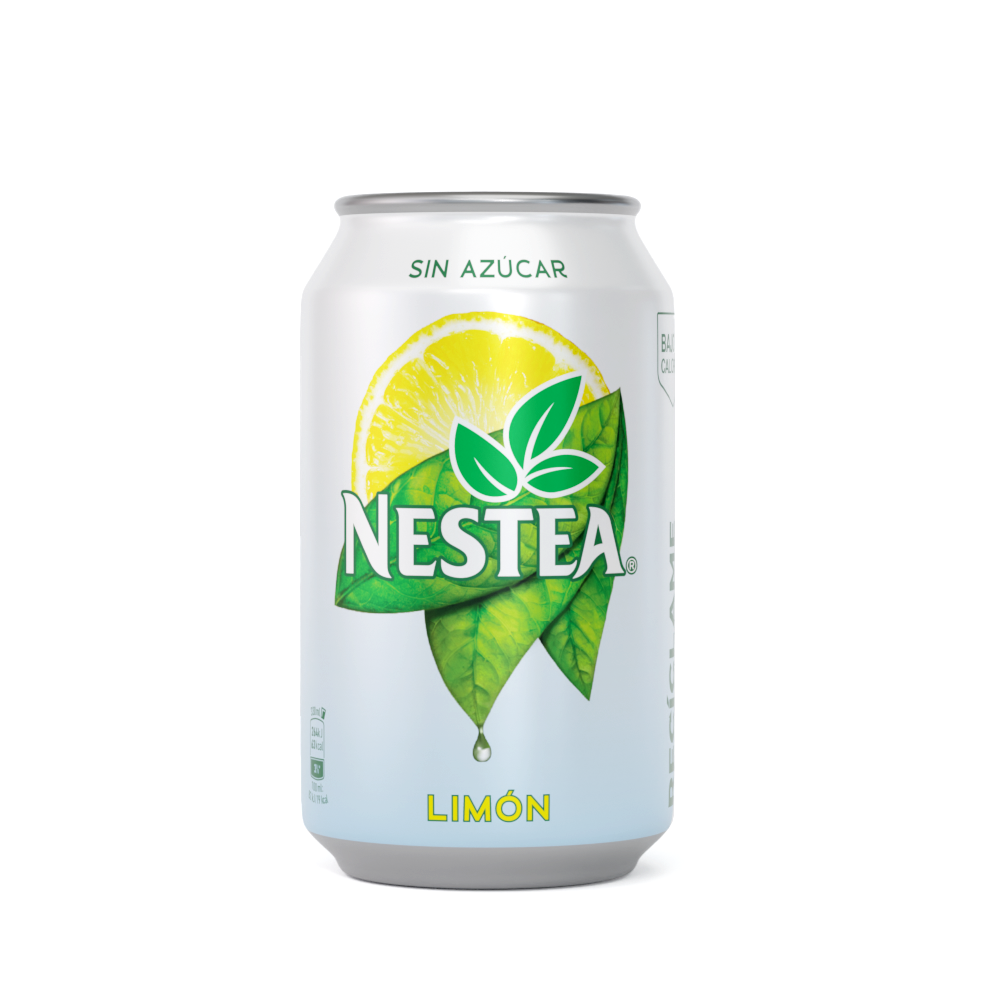 NESTEA refrescos de té limón sin azucar retráctil 33 cl contiene 24 unidades