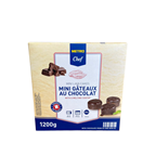 METRO Chef mini coulant chocolate 40 unidades 1,2 Kg congelado
