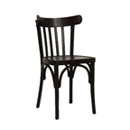 METRO PROFESSIONAL silla para restaurante bistro wenge 2 unidades