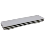 Stor lote 3 bandejas rectangulares pequeña terra melamina