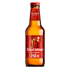Cruzcampo pilsen cerveza botellas 25 cl contiene 20 unidades