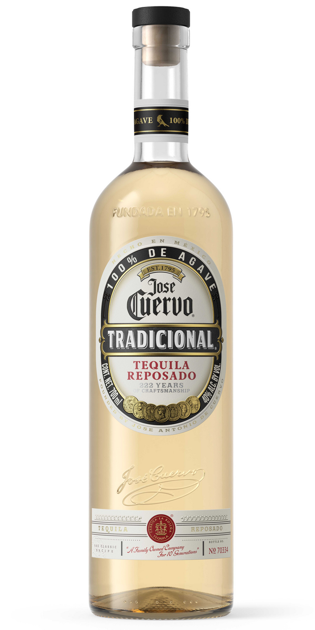JOSE CUERVO Tequila tradicional reposado botella De 70 Cl Alc. 40% vol.
