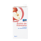 aro zumo sabor manzana, retráctil de 12 briks de 1 litro