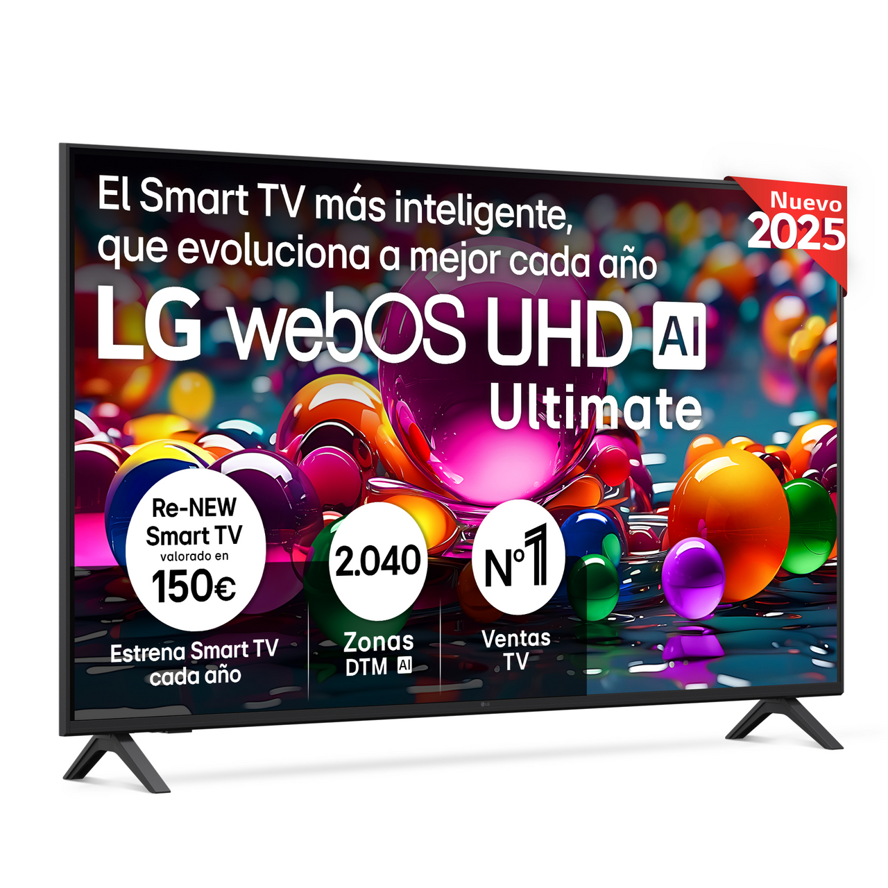 LG televisor de 50 pulgada modelo UA75006LA.AEU