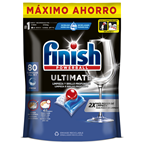 finish ULTIMATE lavavajillas bolsa 80 pastillas