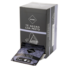 RIOBA té negro en bolsita con forma de pirámide bandeja con 20 unidades 40 g
