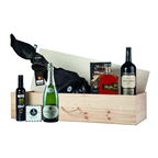 Lote Caja Jamón Premium Cesta de Navidad 6 artículos