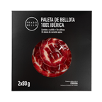 PRADO BELLO paleta bta 100% ibérico cortado a mano de 80 g contiene 2 unidades