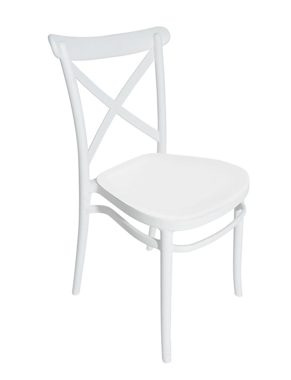 METRO PROFESSIONAL silla apilable y sin brazos Blanca