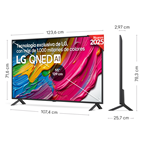 LG TV de 55 cm QNED80A6A.AEU