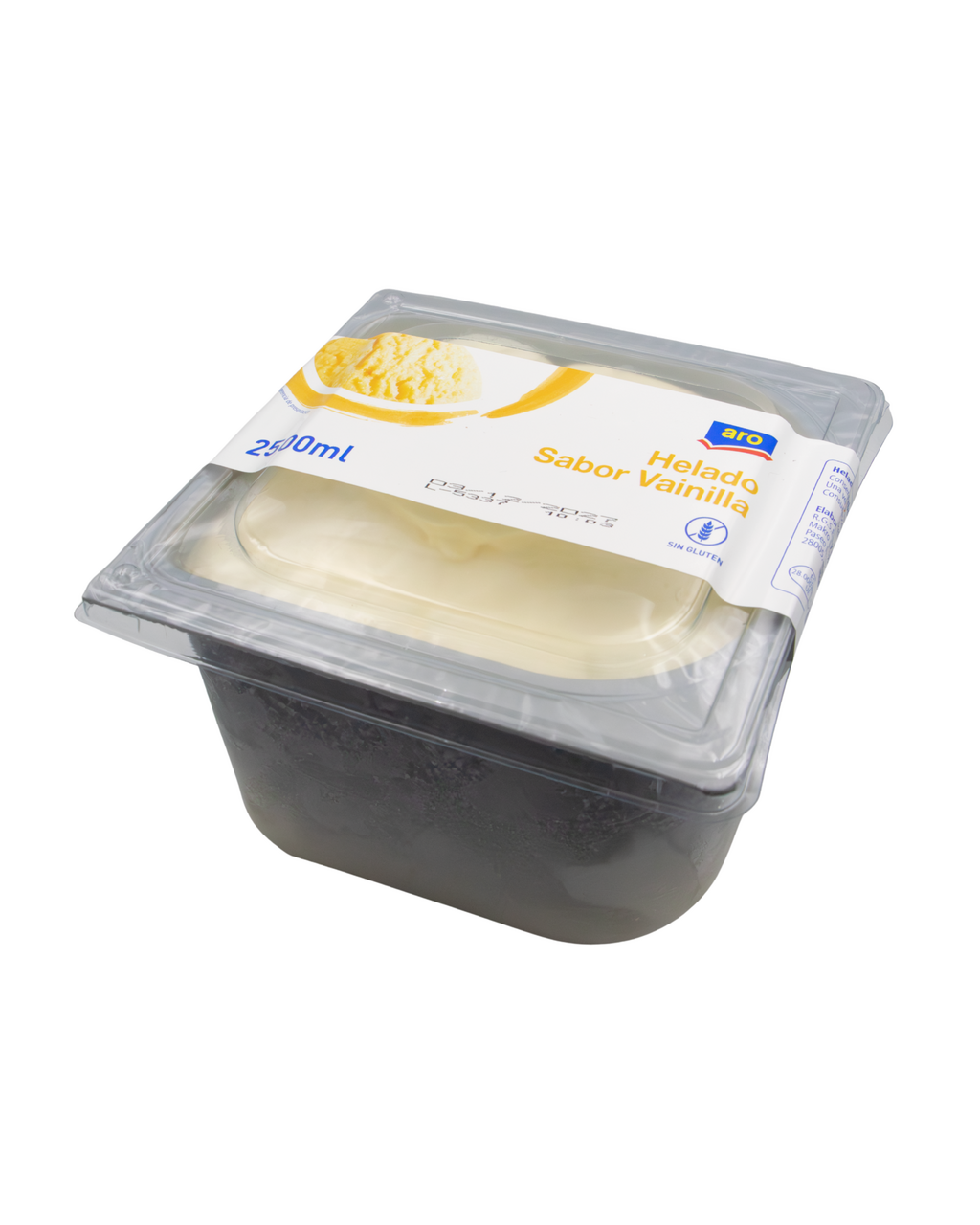 aro helado vainilla de 2,5 litro (1250 g)