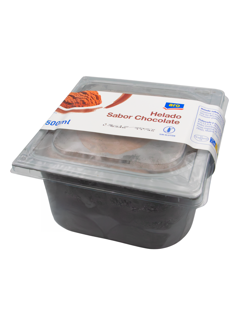 aro helado chocolate de 2,5 litro (1250 g)