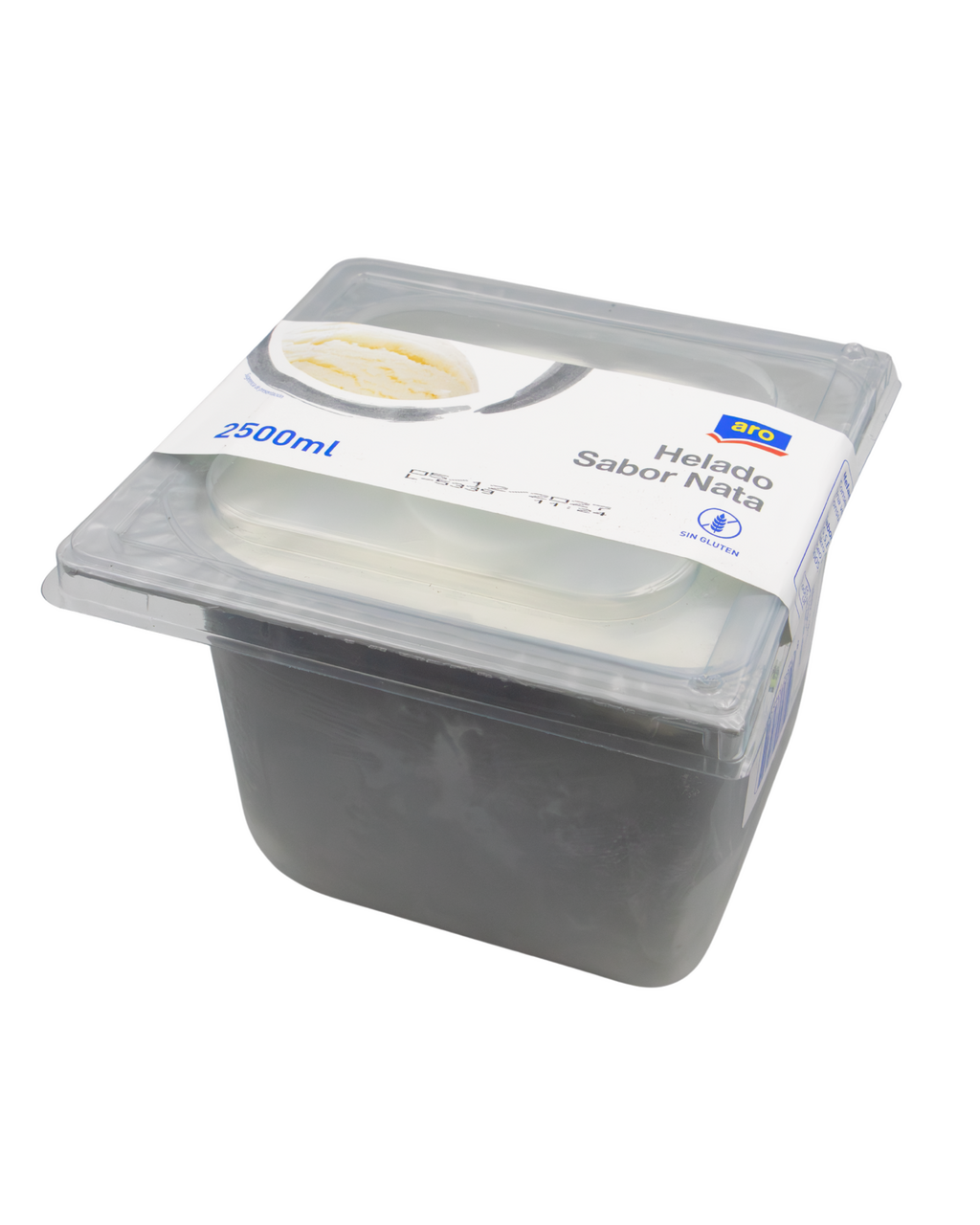 aro helado nata de 2,5 litro (1250 g)