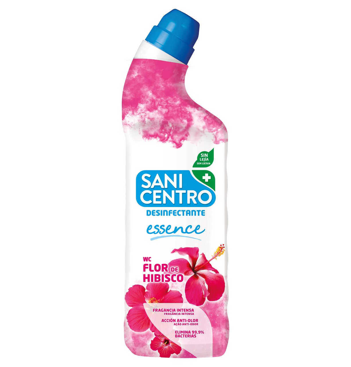 Sanicentro Gel wc sin lejía hibisc 1L