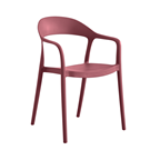 METRO PROFESSIONAL silla plastico laveria burdeos