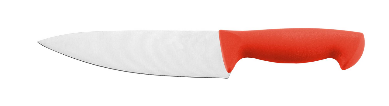 METRO PROFESSIONAL cuchillo chef rojo de 200 mm
