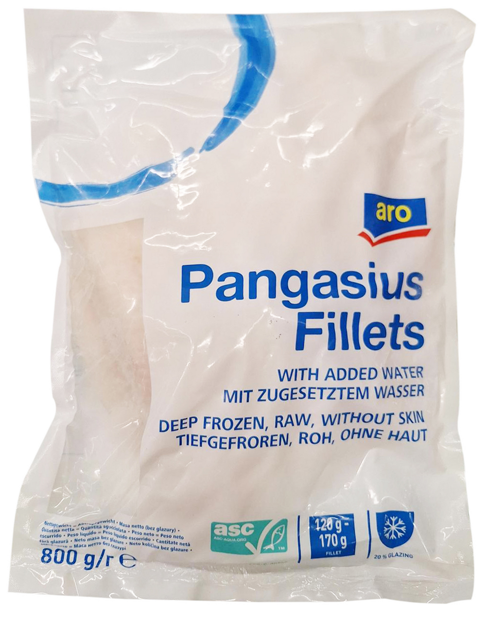 METRO Chef filete de panga 120/170 800 gne