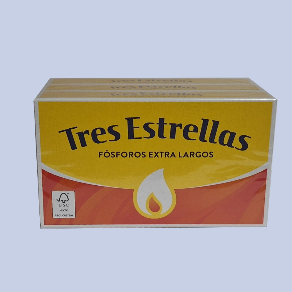 Tres Estrellas fosforo ext largo 22b45