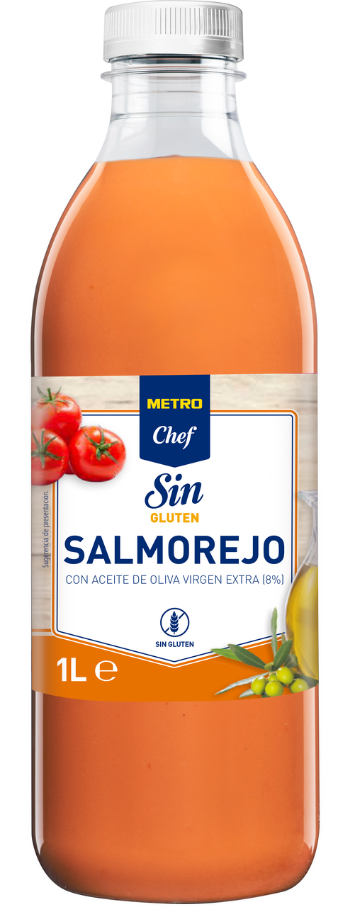 METRO Chef salmorejo s/gluten pet 1l