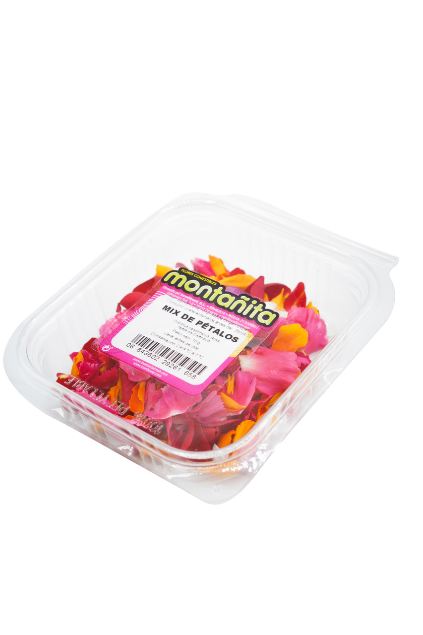 Mix pétalos en bandeja