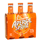 Aperol spritz de 20 cl contiene 3 unidades