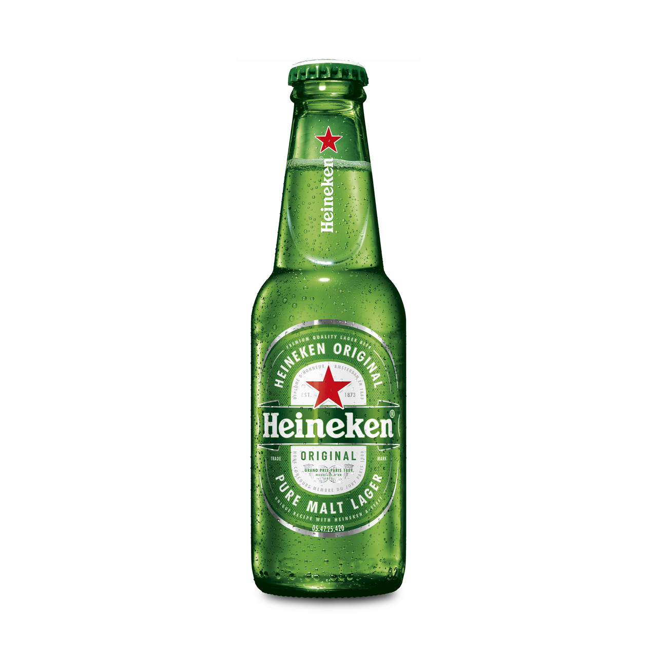 Heineken Recaredo l'infinit cerveza lager, 5%, contiene 24 botellas de 20 cl (209 g )