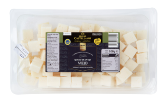 METRO Premium queso oveja viejo en dados igp queso zamorano bandeja 500 g