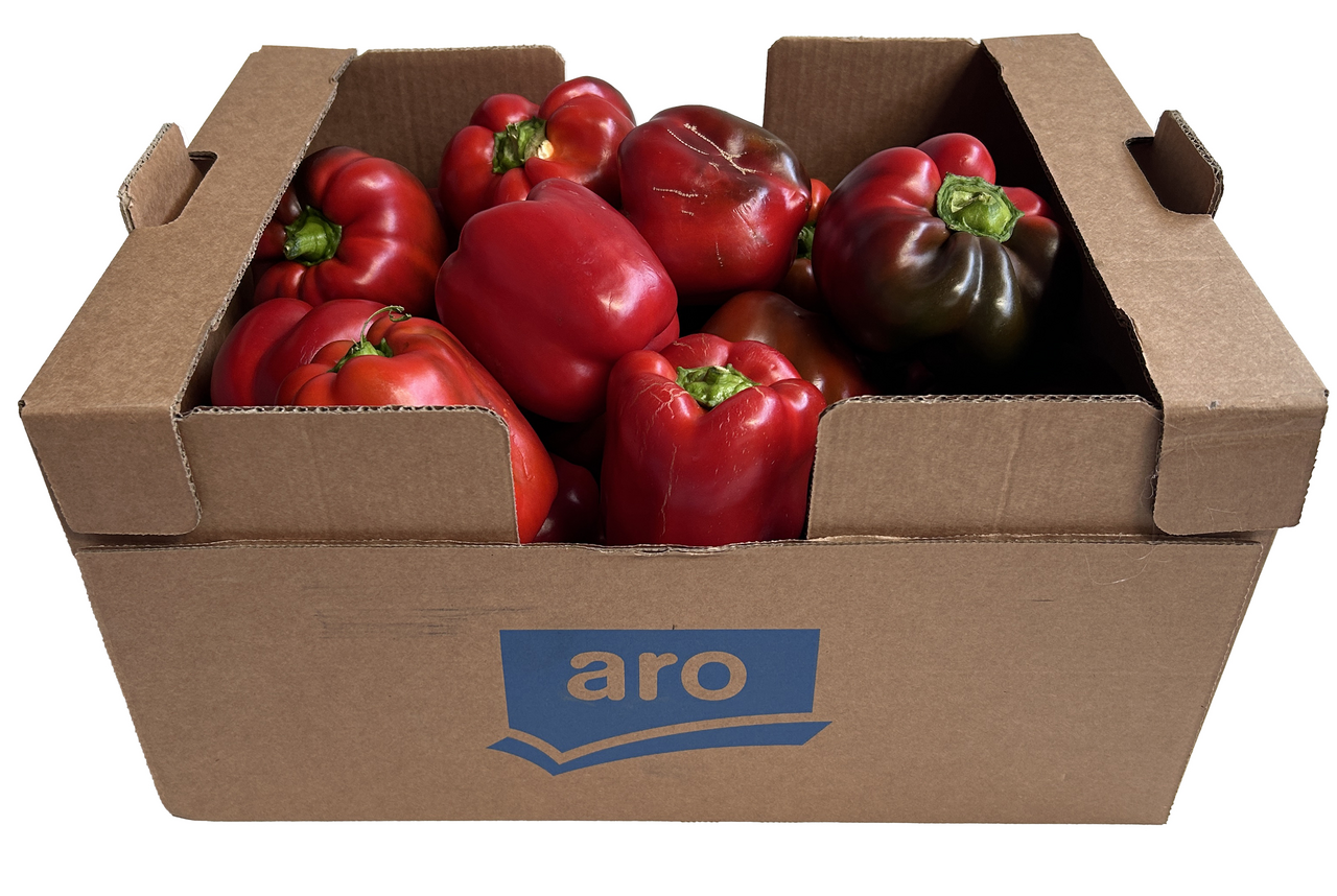 aro Pimiento lamuyo rojo categoría 2A caja 5 Kg