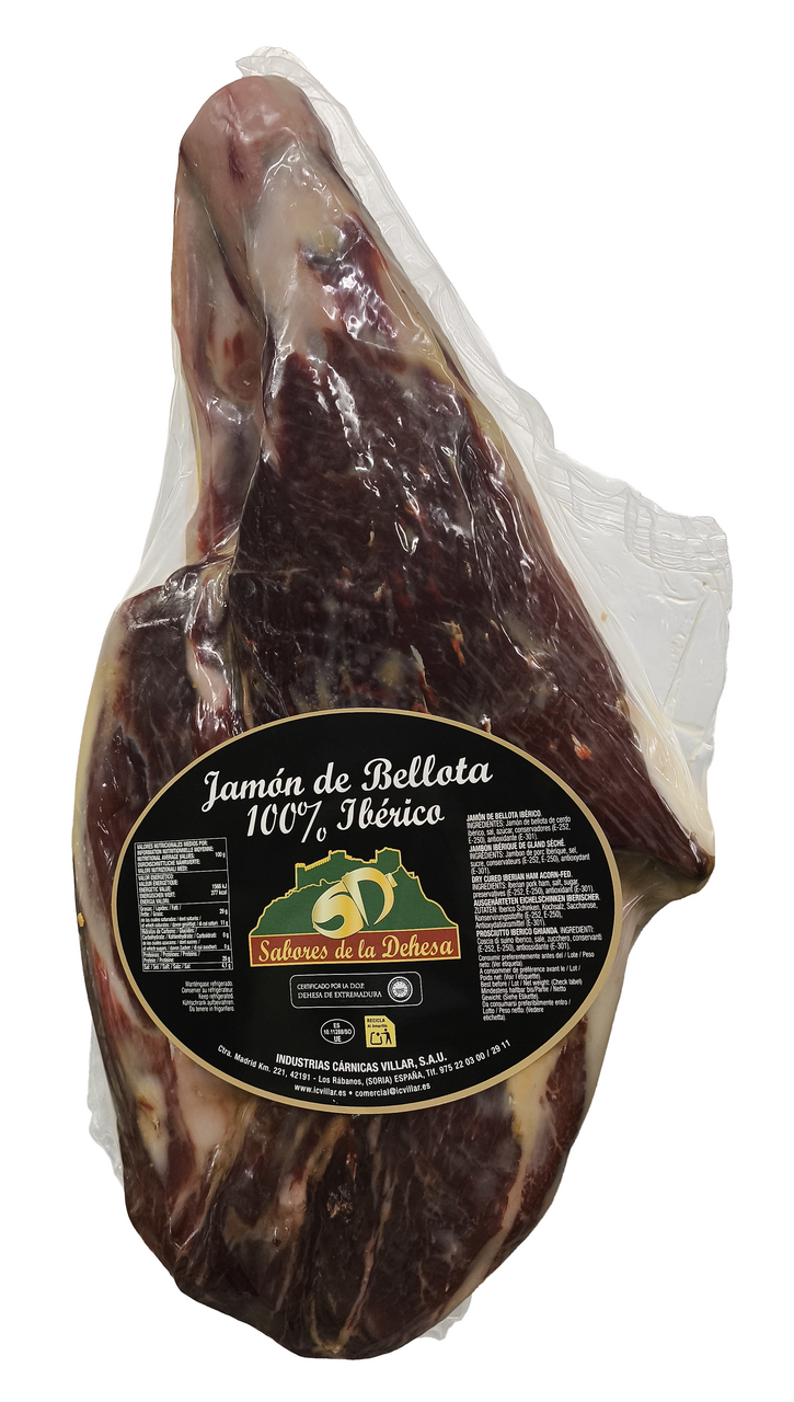 Ibéricos De La Dehesa Jamón bellota 100% ibérico deshuesado D.O Extremadura