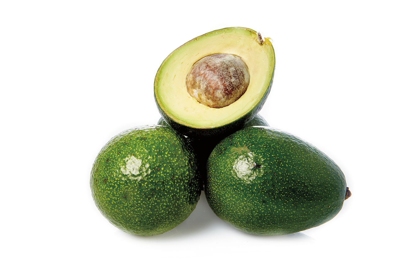 Aguacate liso calibre 12/16 en caja 4 Kg