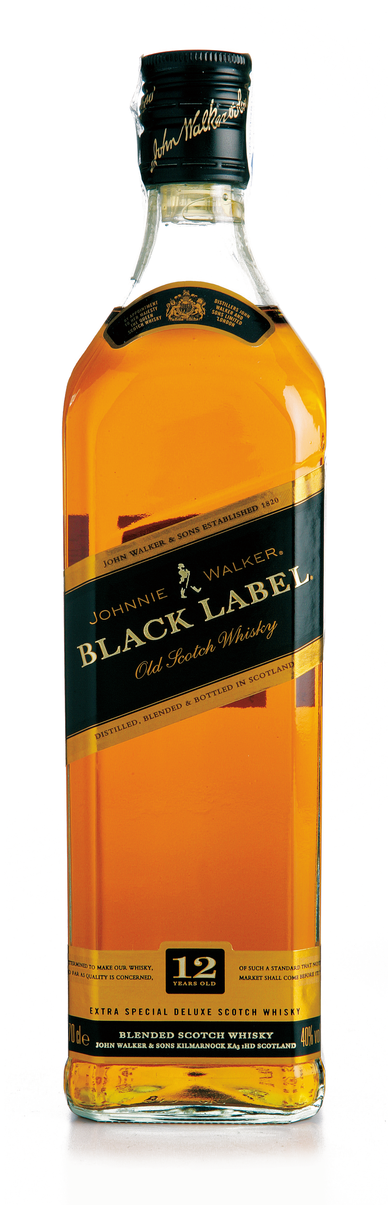 JOHNNIE WALKER whisky escocés botella 1l Alc. 40% vol.