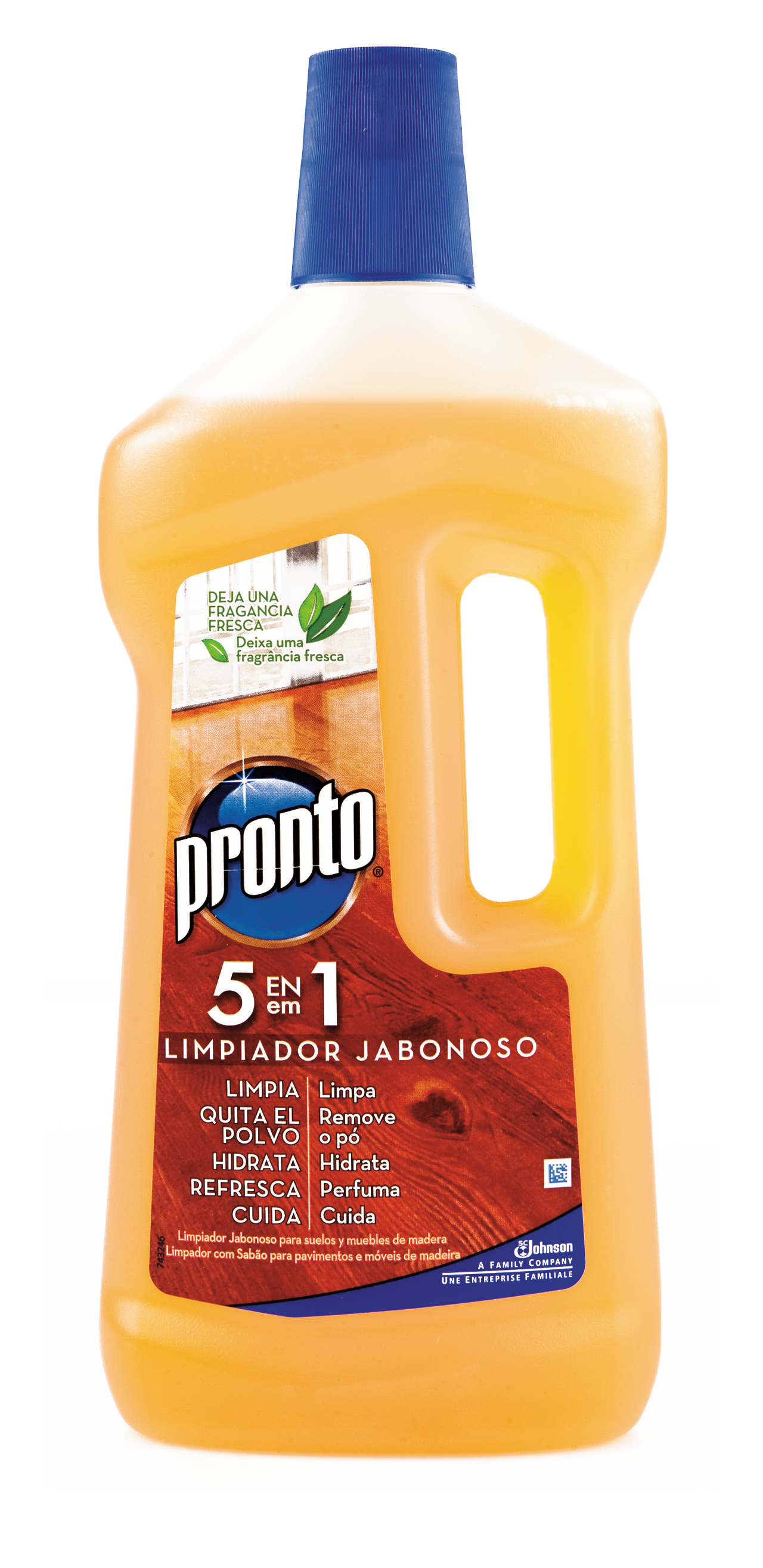 pronto Limpiador jabonoso madera 750 ml