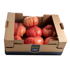 makro Chef Tomate rosa , categoría I, en caja de 4 kg