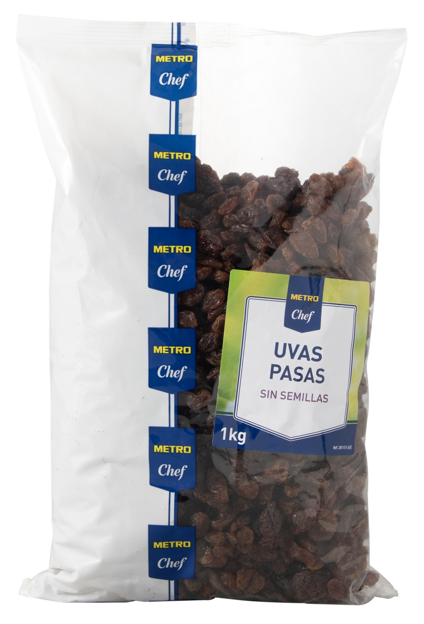 METRO Chef Pasas sin semilla bolsa 1kg
