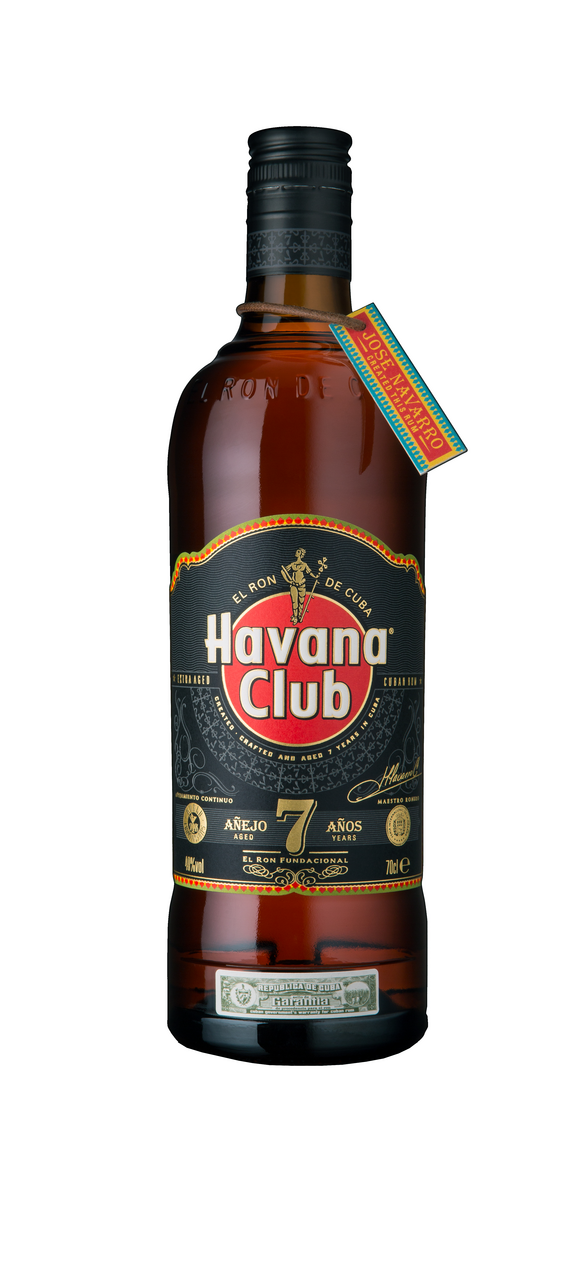 Havana Club ron 7 años botella 70cl Alc. 40% vol.