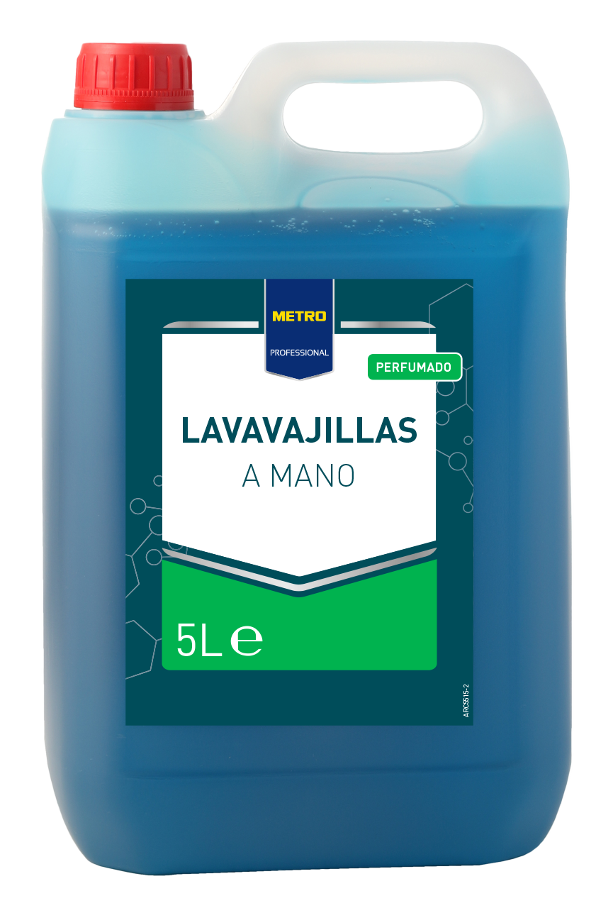METRO PROFESSIONAL Lavavajillas a mano perfumado 5 litros
