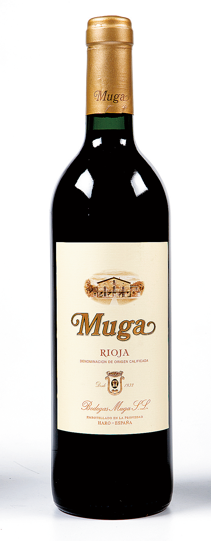 Muga vino tinto crianza Denominación de Origen Rioja botella 75cl