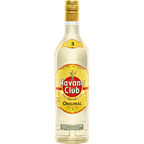 Havana Club ron 3 años blanco botella 70cl Alc. 37,5% vol.