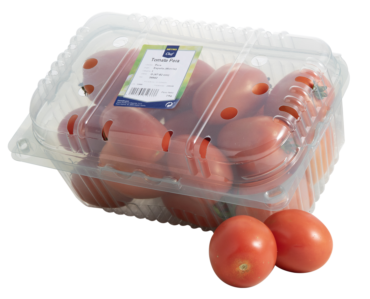 METRO Chef Tomate pera tarrina 2Kg