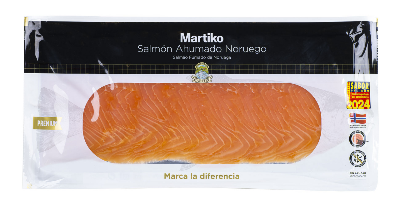 Martiko salmón ahumado noruego 400g