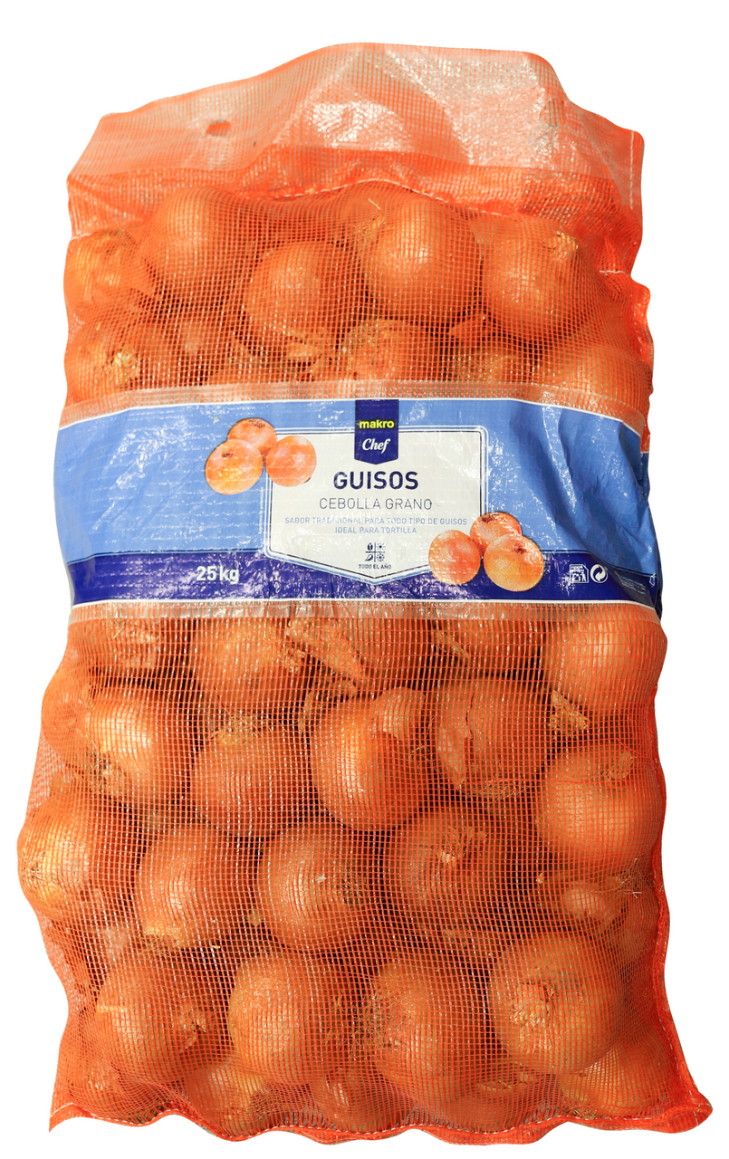 METRO Chef Cebolla guisos calibre 90/110 saco 25Kg