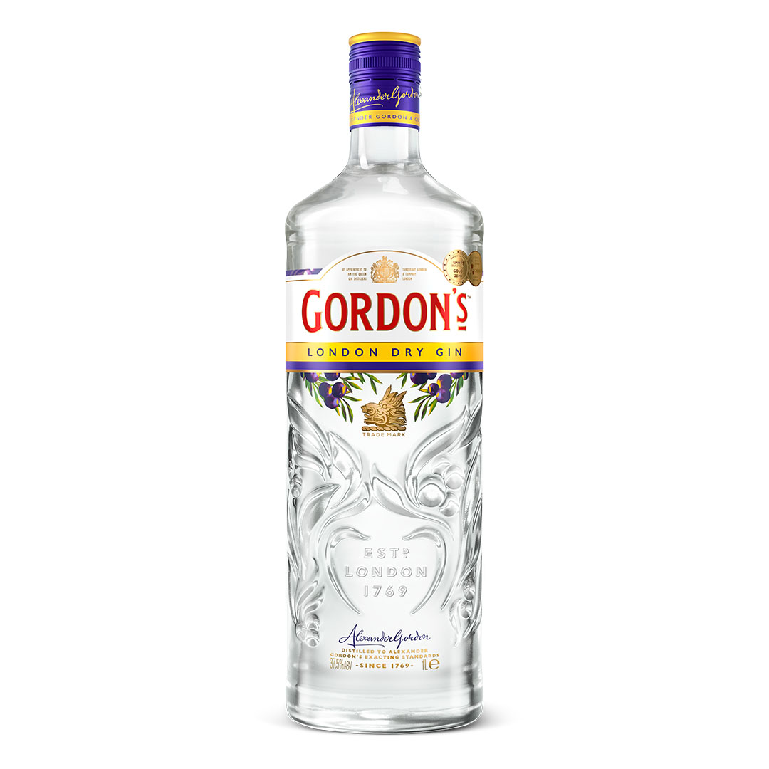 GORDON'S ginebra botella 1L