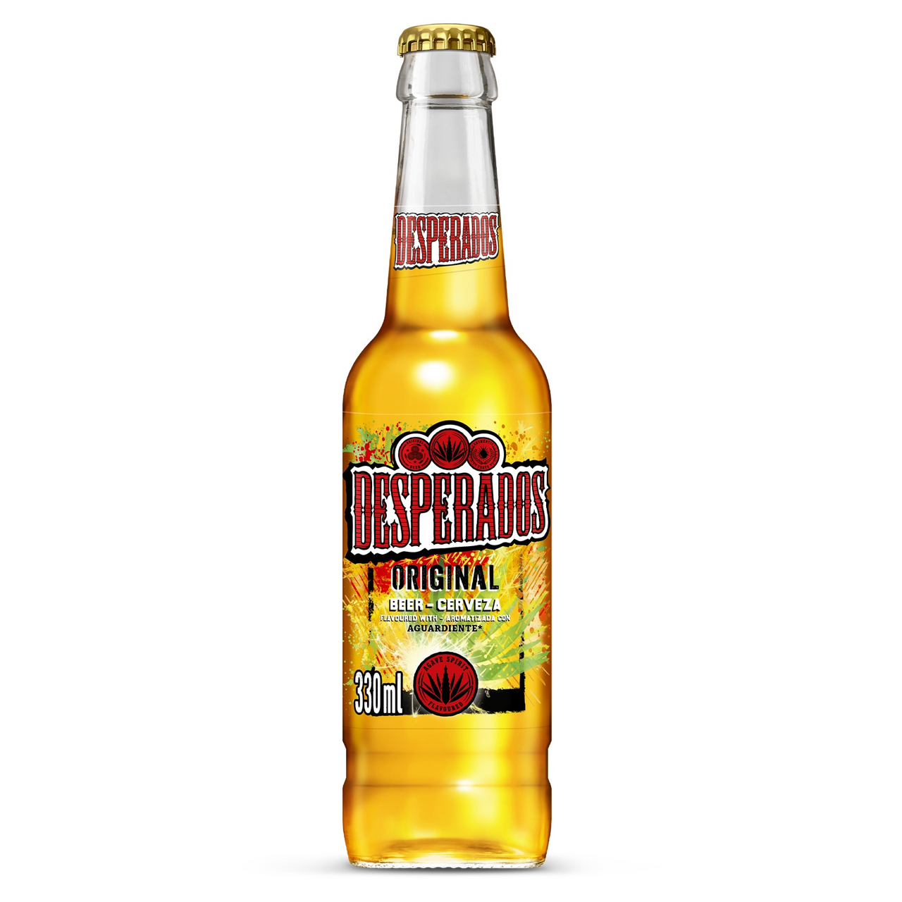 DESPERADOS cerveza con tequila 33 cl pack 6 botellas
