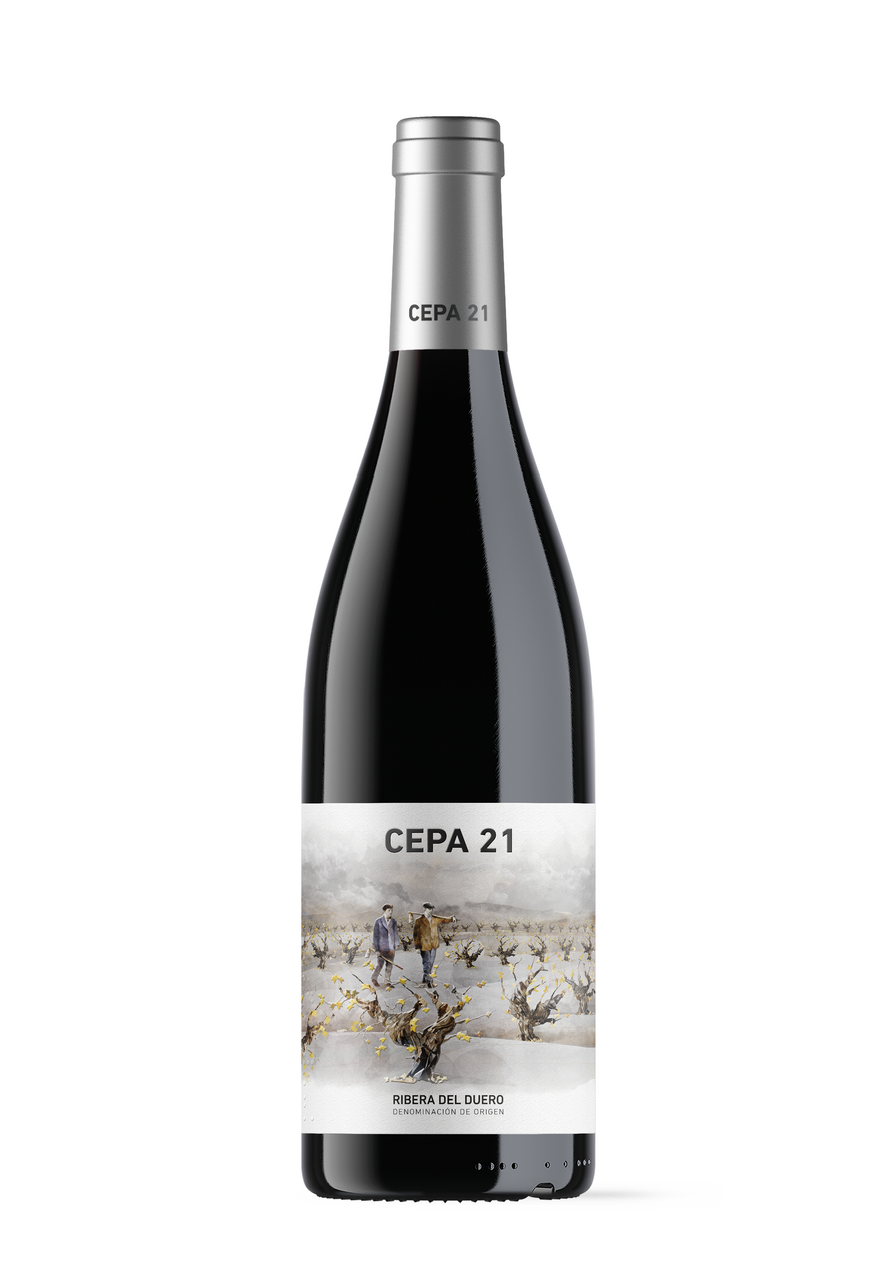 Cepa 21 vino tinto Ribera del Duero botella 75cl