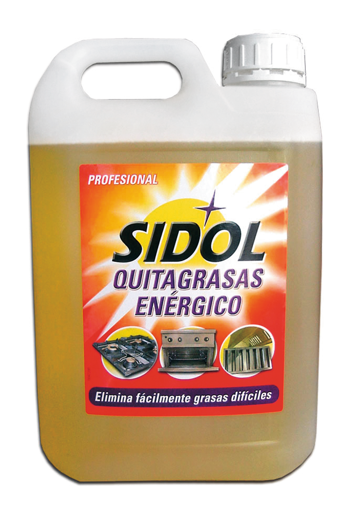 SIDOL Quitagrasas Energético Profesional 4,85 L