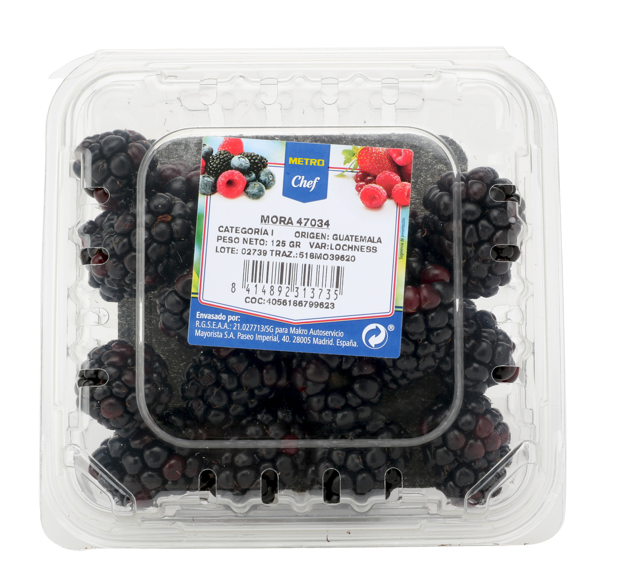METRO Chef Mora tarrina 125g