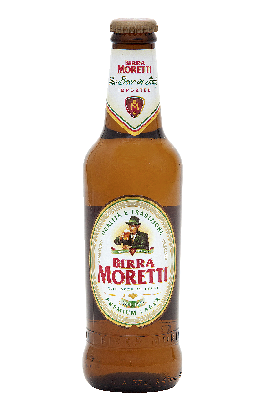 BIRRA MORETTI cerveza italiana 33 cl contiene 24 botellas