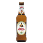 Birra Moretti cerveza italiana botella 33cl x24